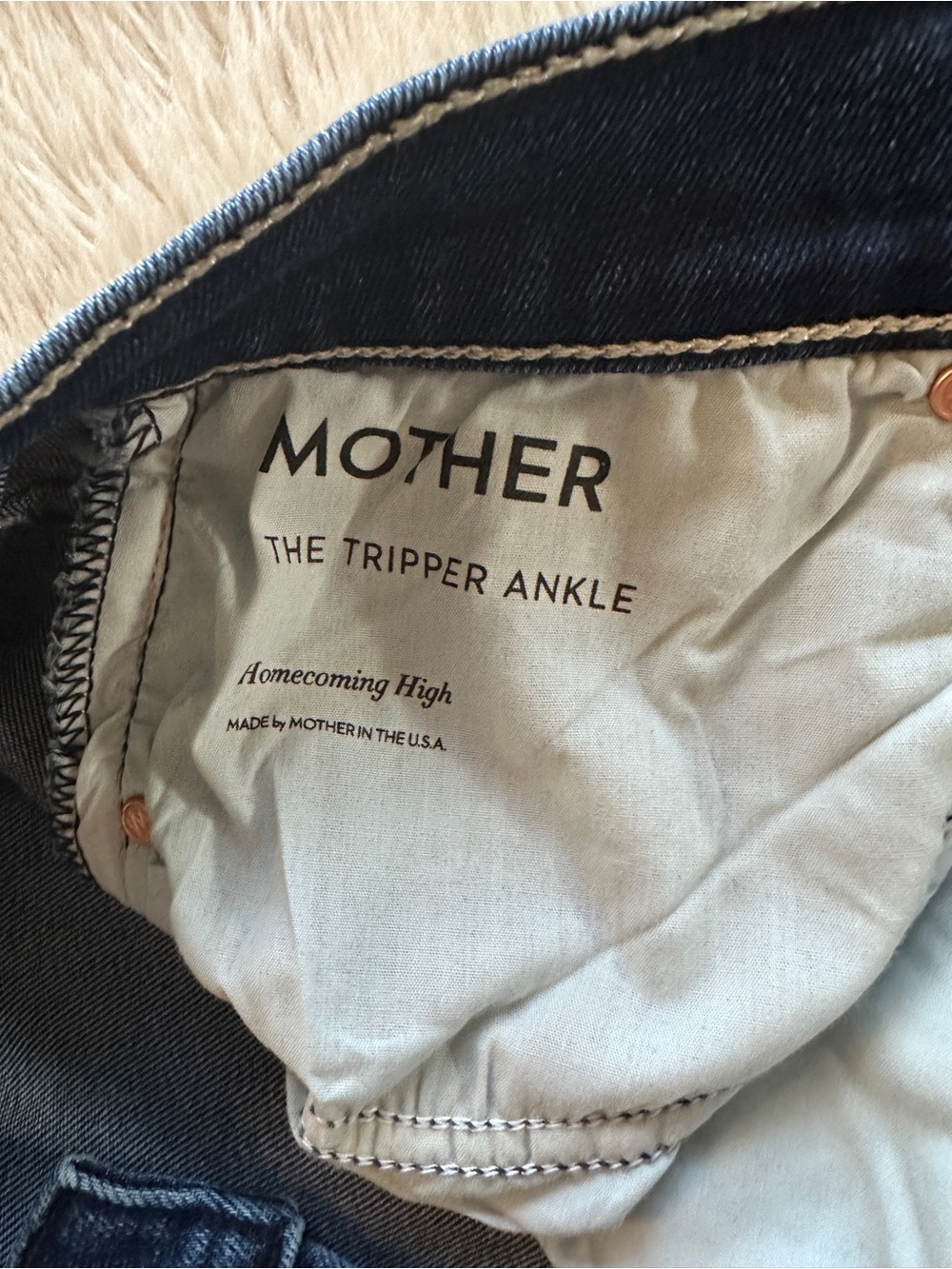MOTHER Denim The Tripper Ankle Jeans in Homecoming High Size 29 - Picture 10 of 16